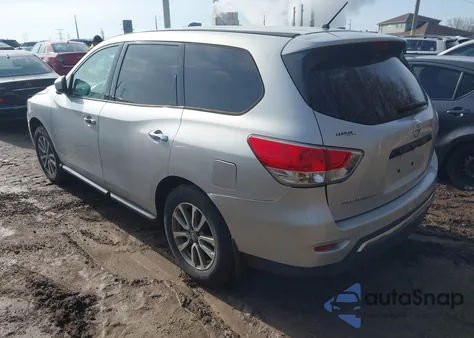 2014 Nissan Pathfinder S z USA, uszkodzony, nr VIN 5N1AR2MM5EC710502